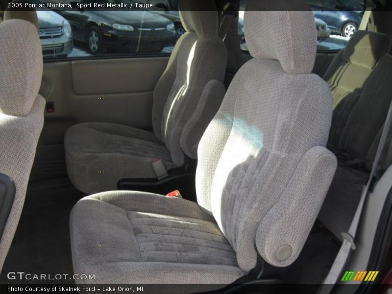 Sport Red Metallic / Taupe 2005 Pontiac Montana