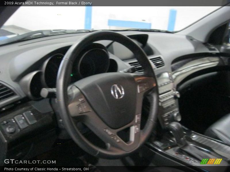 Formal Black / Ebony 2009 Acura MDX Technology