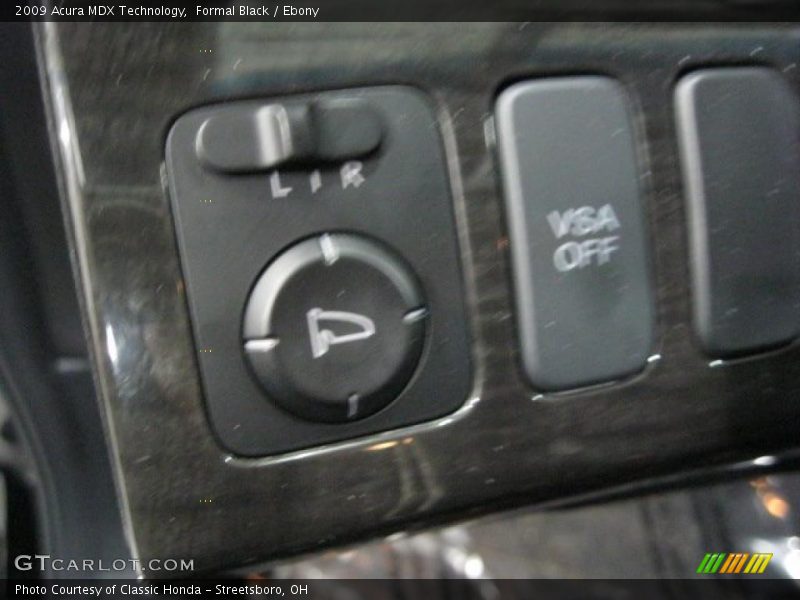 Formal Black / Ebony 2009 Acura MDX Technology