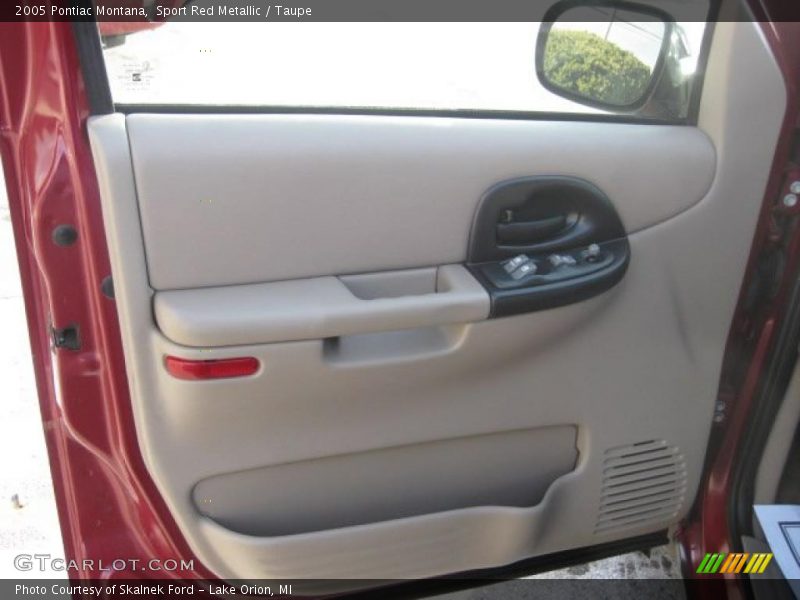 Sport Red Metallic / Taupe 2005 Pontiac Montana