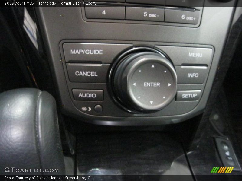 Formal Black / Ebony 2009 Acura MDX Technology