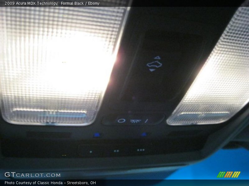 Formal Black / Ebony 2009 Acura MDX Technology
