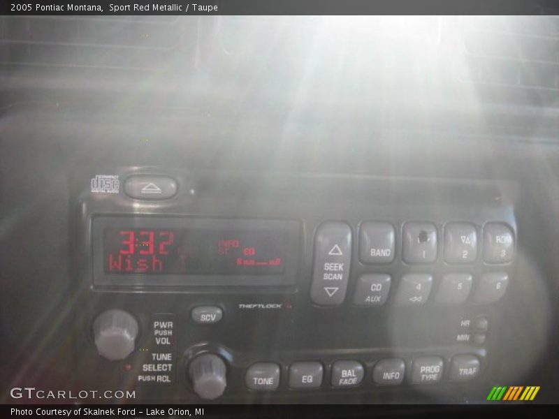 Sport Red Metallic / Taupe 2005 Pontiac Montana