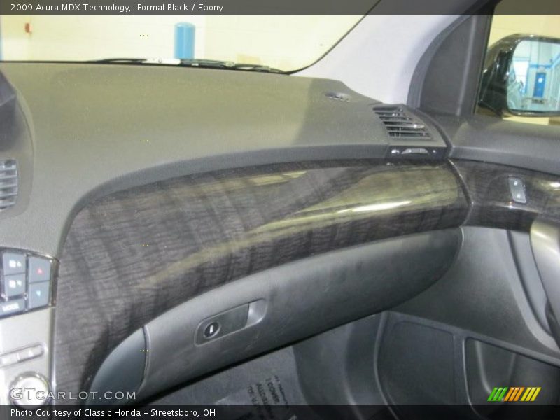 Formal Black / Ebony 2009 Acura MDX Technology