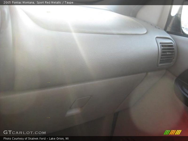 Sport Red Metallic / Taupe 2005 Pontiac Montana