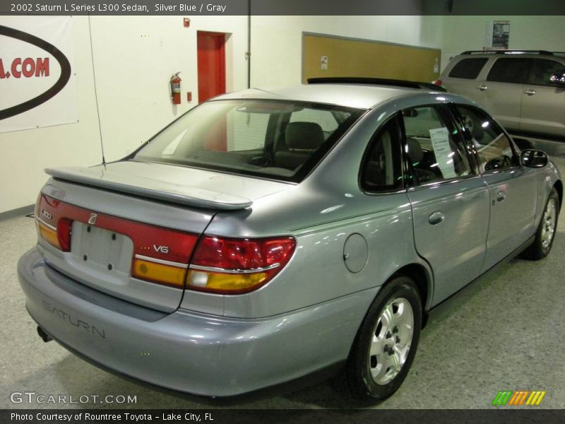 Silver Blue / Gray 2002 Saturn L Series L300 Sedan