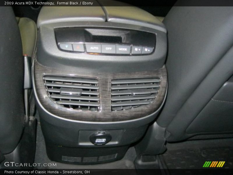 Formal Black / Ebony 2009 Acura MDX Technology