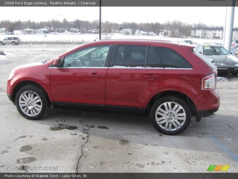 Redfire Metallic / Charcoal 2008 Ford Edge Limited