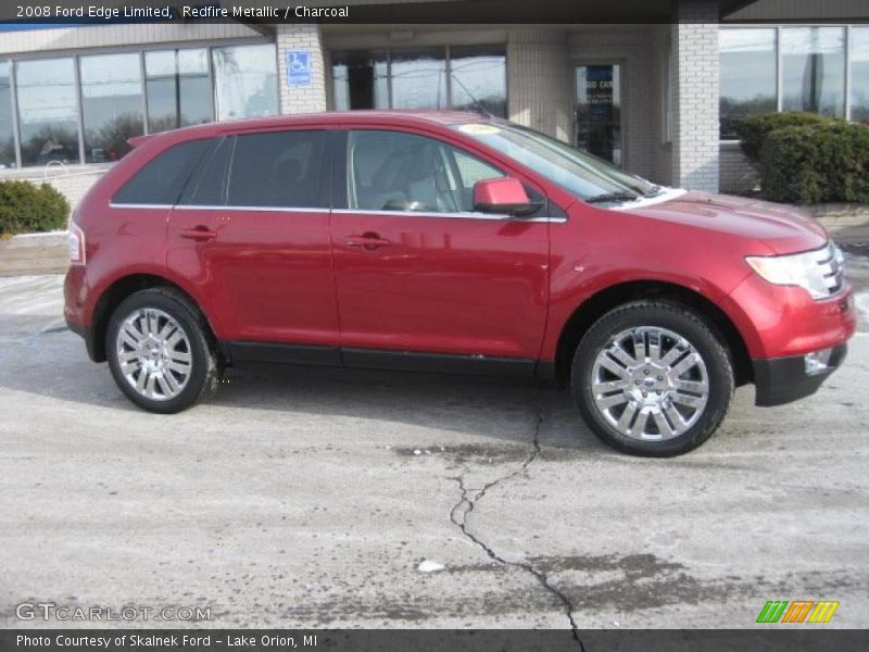 Redfire Metallic / Charcoal 2008 Ford Edge Limited