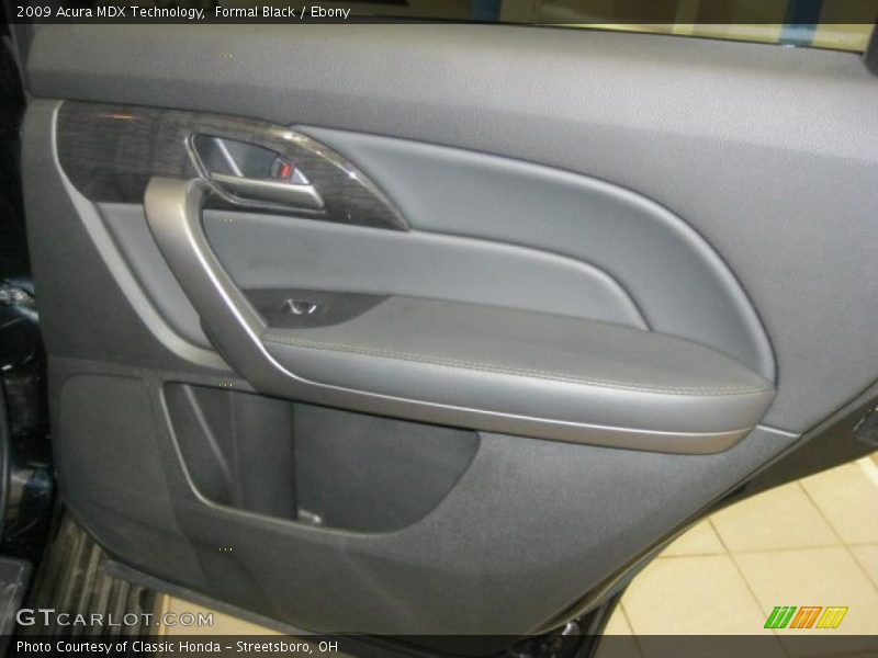 Formal Black / Ebony 2009 Acura MDX Technology