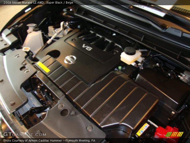 Super Black / Beige 2009 Nissan Murano LE AWD