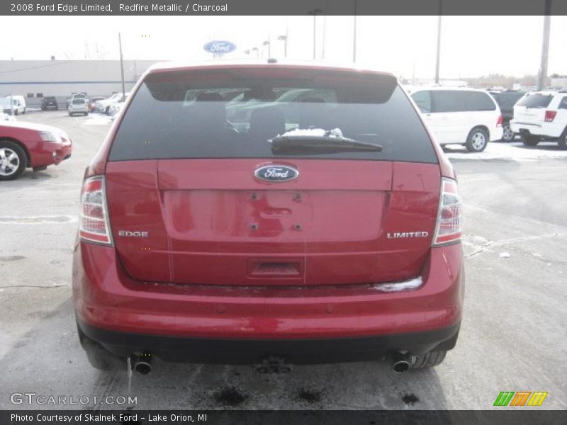 Redfire Metallic / Charcoal 2008 Ford Edge Limited