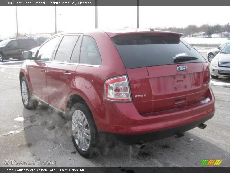 Redfire Metallic / Charcoal 2008 Ford Edge Limited