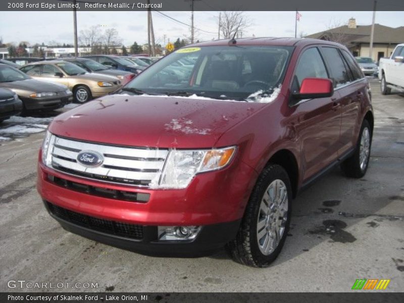 Redfire Metallic / Charcoal 2008 Ford Edge Limited