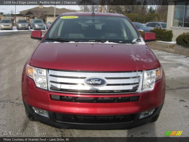 Redfire Metallic / Charcoal 2008 Ford Edge Limited