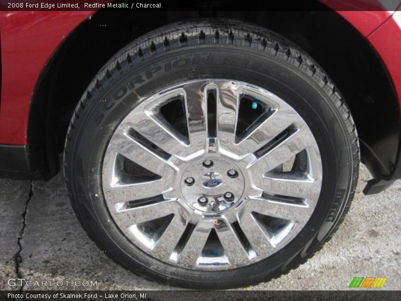 Redfire Metallic / Charcoal 2008 Ford Edge Limited