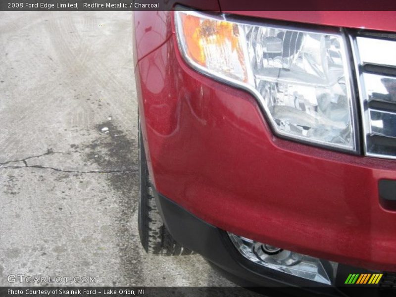 Redfire Metallic / Charcoal 2008 Ford Edge Limited