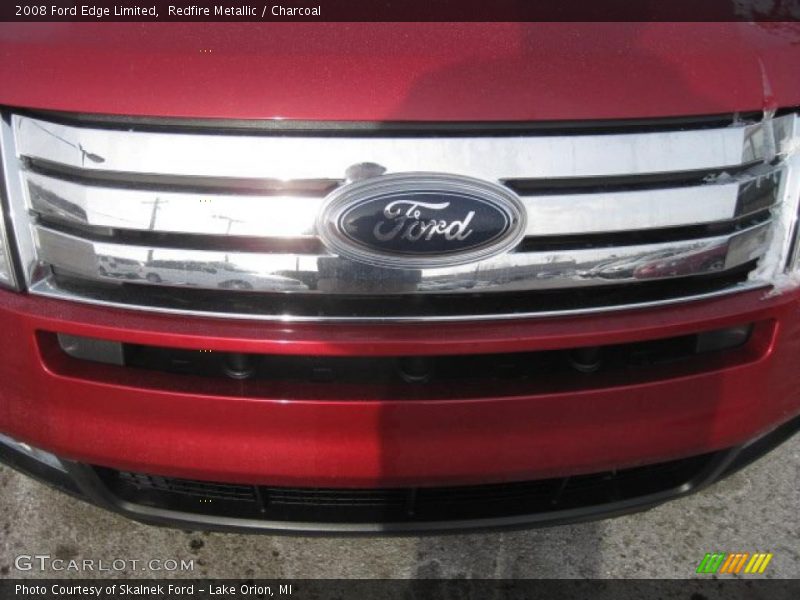 Redfire Metallic / Charcoal 2008 Ford Edge Limited