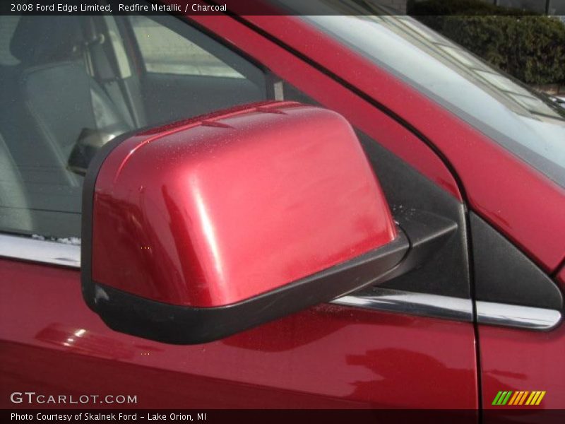 Redfire Metallic / Charcoal 2008 Ford Edge Limited