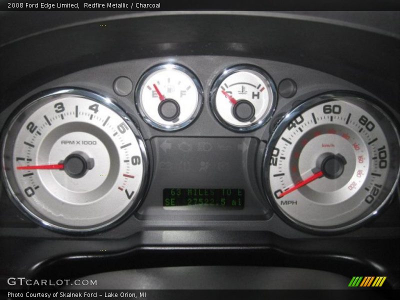 Redfire Metallic / Charcoal 2008 Ford Edge Limited