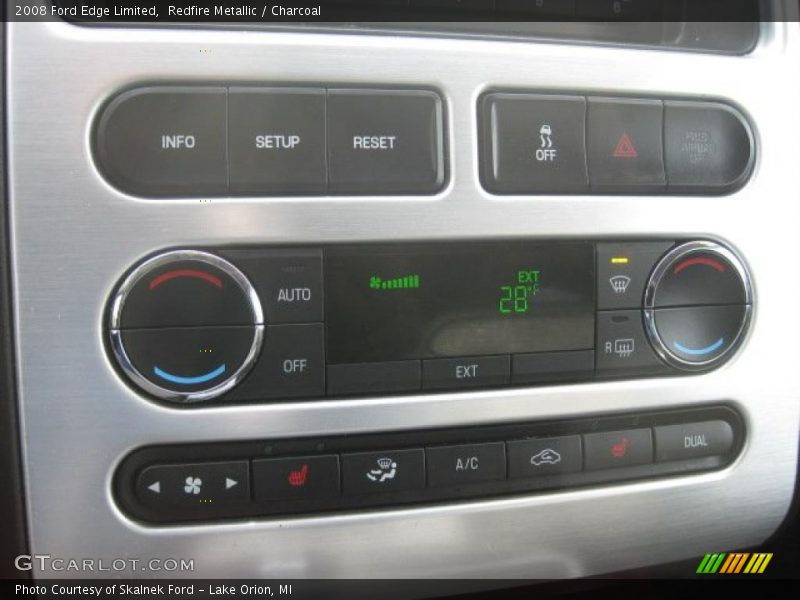 Redfire Metallic / Charcoal 2008 Ford Edge Limited