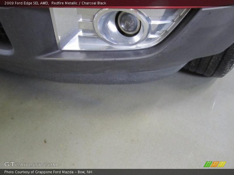 Redfire Metallic / Charcoal Black 2009 Ford Edge SEL AWD