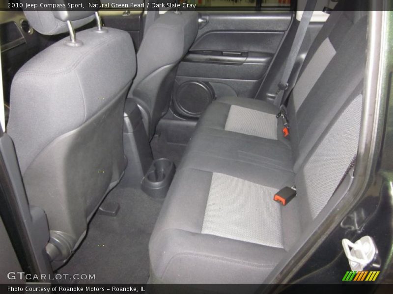 Natural Green Pearl / Dark Slate Gray 2010 Jeep Compass Sport