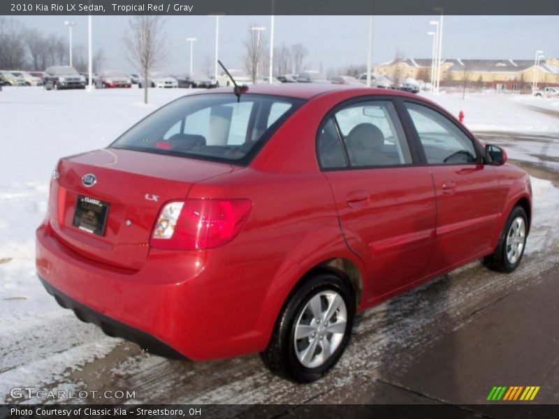  2010 Rio LX Sedan Tropical Red