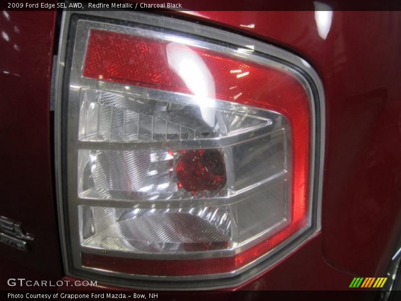Redfire Metallic / Charcoal Black 2009 Ford Edge SEL AWD