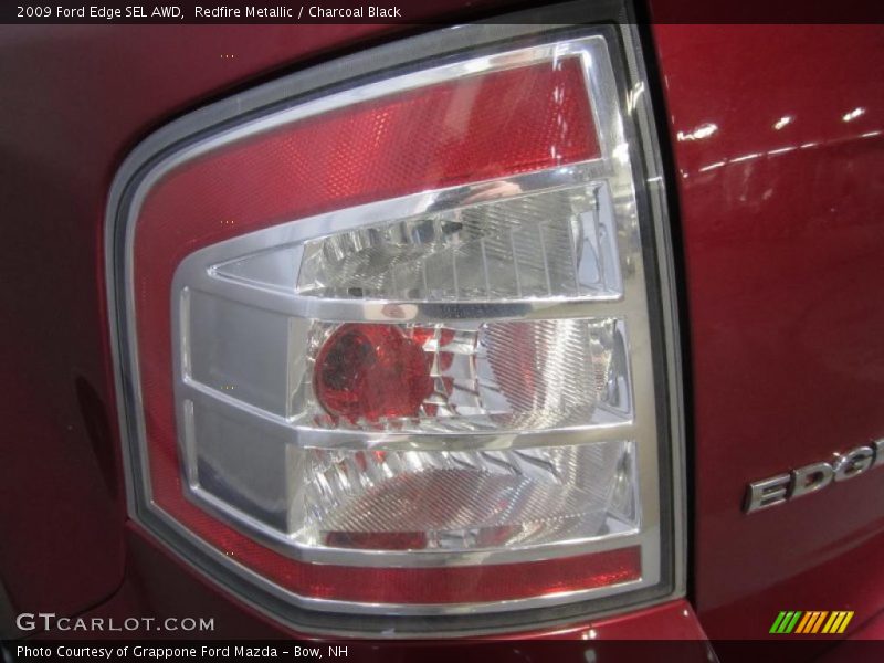 Redfire Metallic / Charcoal Black 2009 Ford Edge SEL AWD
