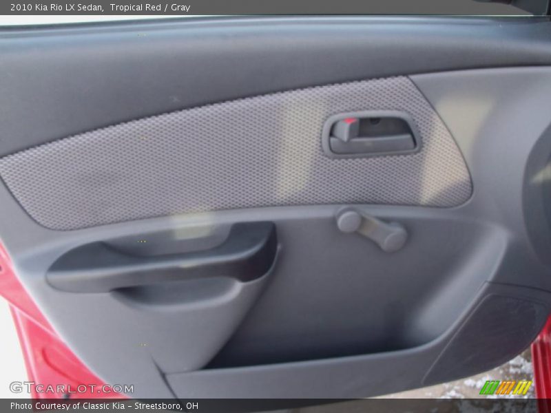 Door Panel of 2010 Rio LX Sedan