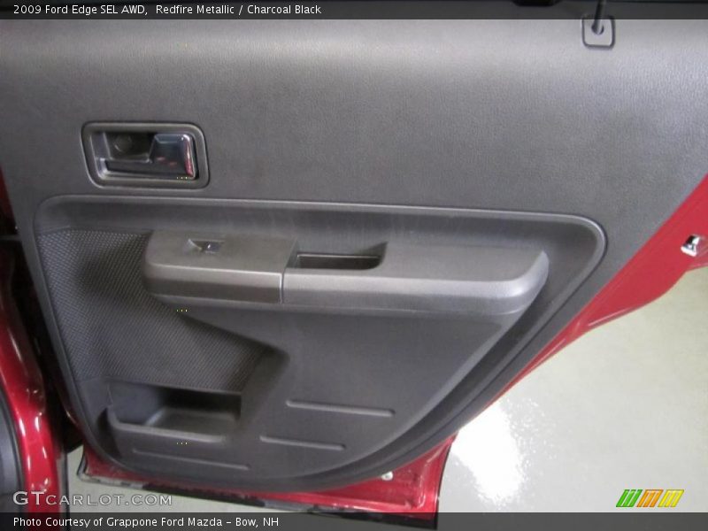 Redfire Metallic / Charcoal Black 2009 Ford Edge SEL AWD