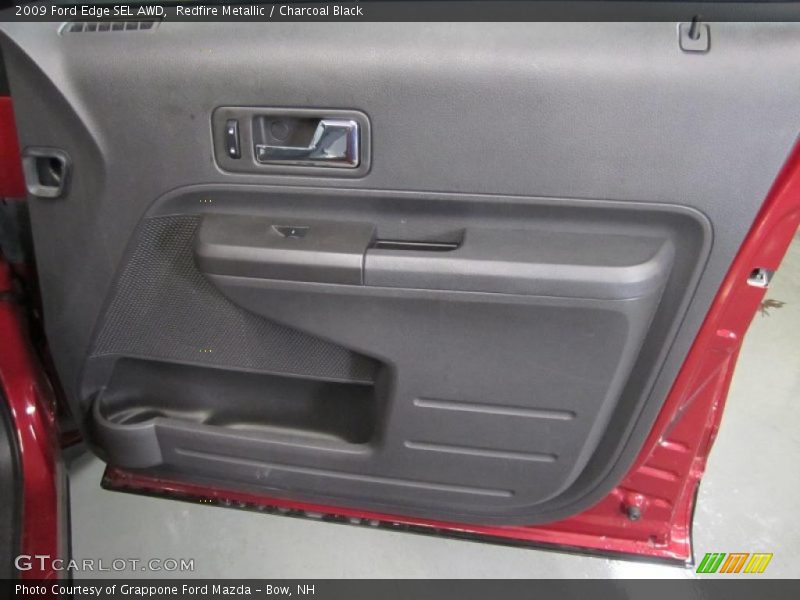 Redfire Metallic / Charcoal Black 2009 Ford Edge SEL AWD