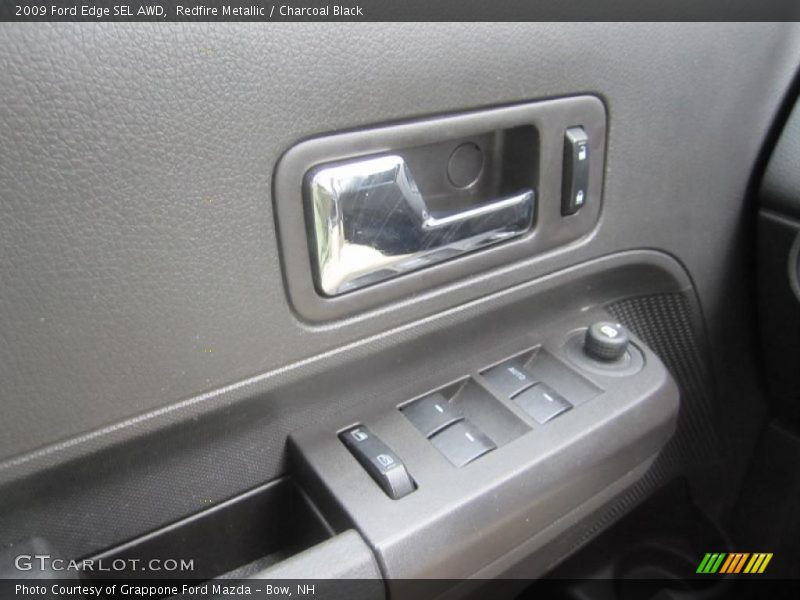 Redfire Metallic / Charcoal Black 2009 Ford Edge SEL AWD