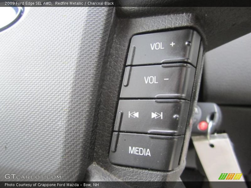 Redfire Metallic / Charcoal Black 2009 Ford Edge SEL AWD