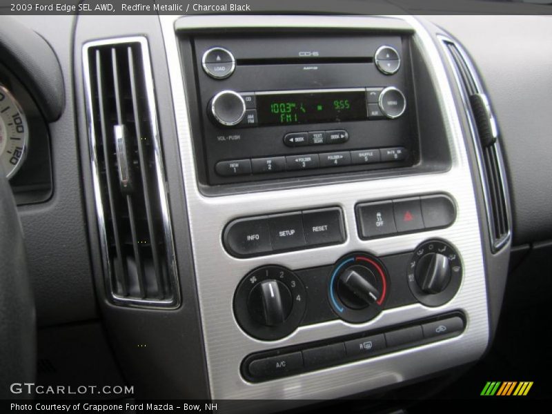 Redfire Metallic / Charcoal Black 2009 Ford Edge SEL AWD