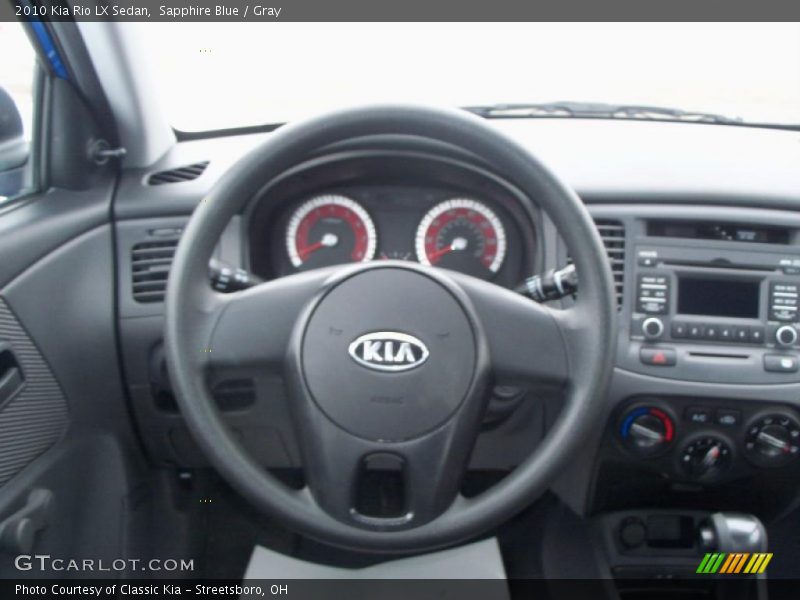  2010 Rio LX Sedan Steering Wheel