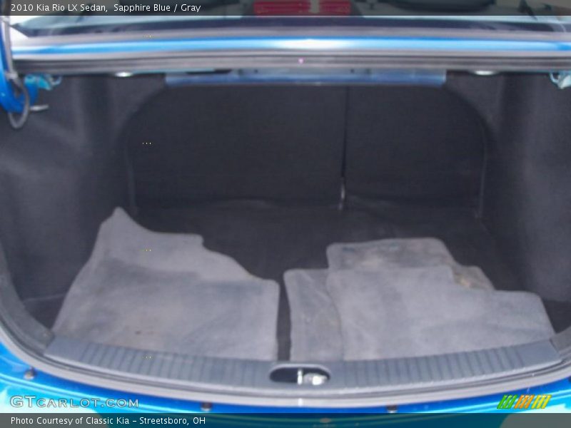 Sapphire Blue / Gray 2010 Kia Rio LX Sedan