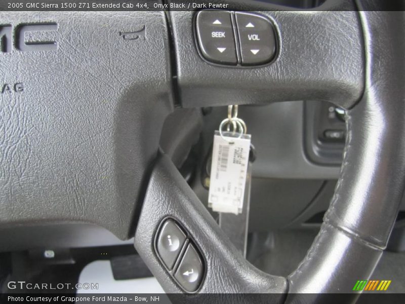Onyx Black / Dark Pewter 2005 GMC Sierra 1500 Z71 Extended Cab 4x4