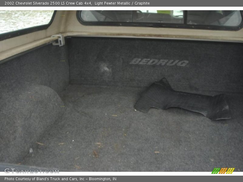 Light Pewter Metallic / Graphite 2002 Chevrolet Silverado 2500 LS Crew Cab 4x4