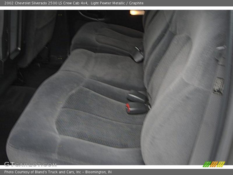 Light Pewter Metallic / Graphite 2002 Chevrolet Silverado 2500 LS Crew Cab 4x4