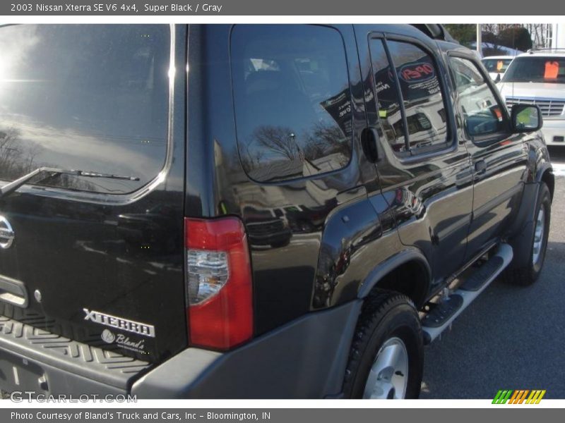 Super Black / Gray 2003 Nissan Xterra SE V6 4x4