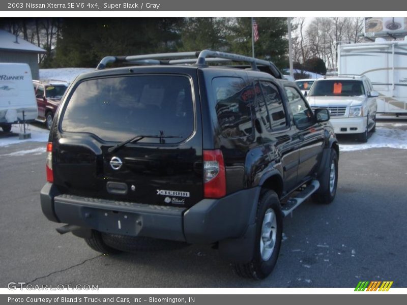 Super Black / Gray 2003 Nissan Xterra SE V6 4x4