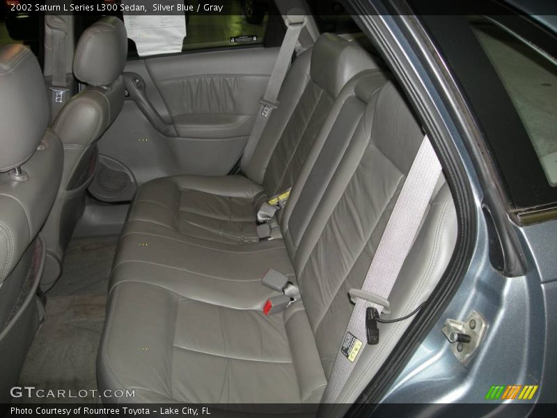 Silver Blue / Gray 2002 Saturn L Series L300 Sedan