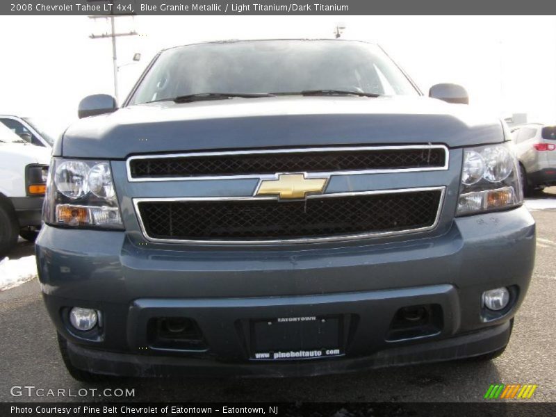 Blue Granite Metallic / Light Titanium/Dark Titanium 2008 Chevrolet Tahoe LT 4x4