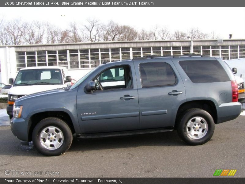 Blue Granite Metallic / Light Titanium/Dark Titanium 2008 Chevrolet Tahoe LT 4x4