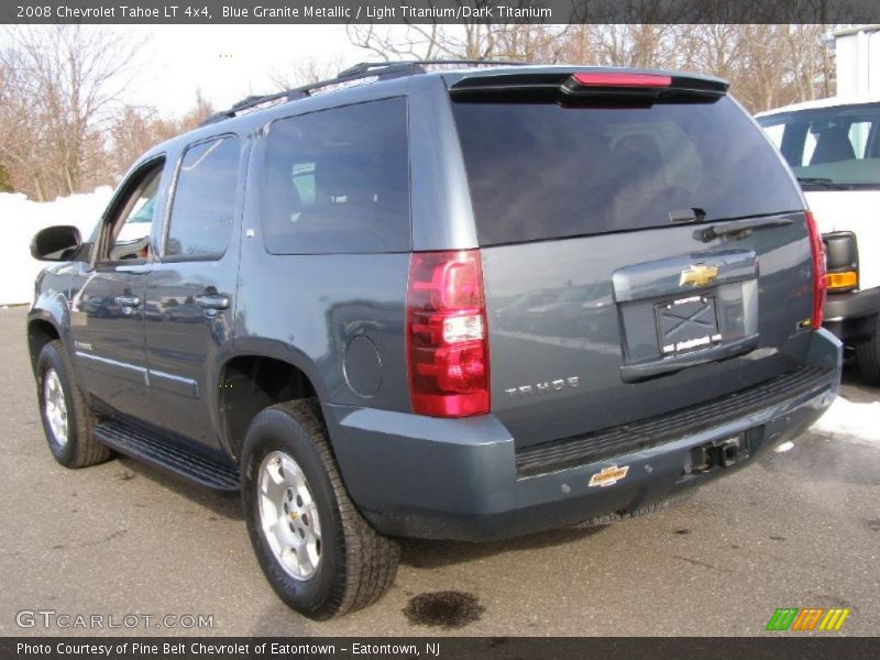 Blue Granite Metallic / Light Titanium/Dark Titanium 2008 Chevrolet Tahoe LT 4x4