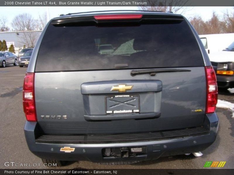 Blue Granite Metallic / Light Titanium/Dark Titanium 2008 Chevrolet Tahoe LT 4x4