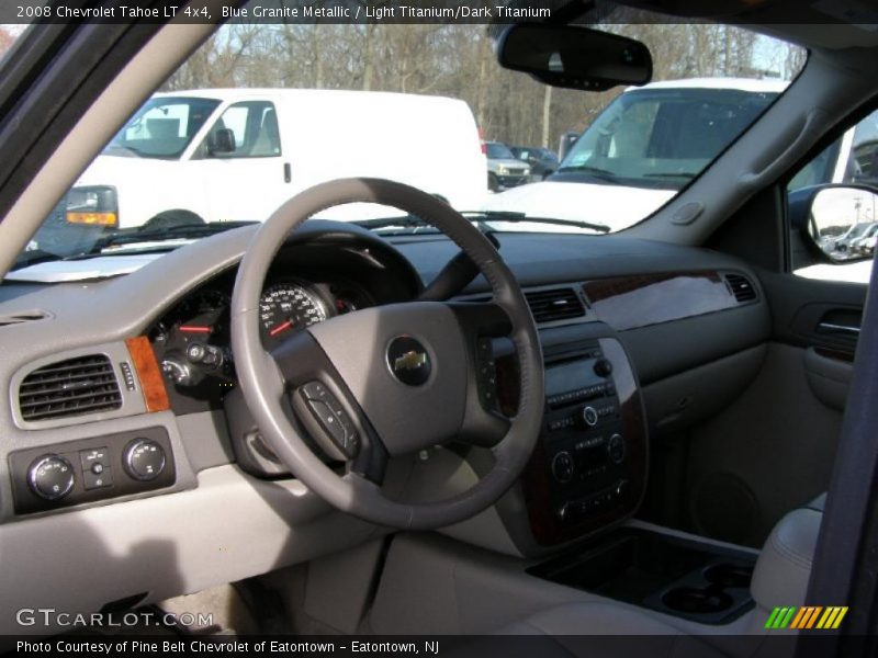 Blue Granite Metallic / Light Titanium/Dark Titanium 2008 Chevrolet Tahoe LT 4x4