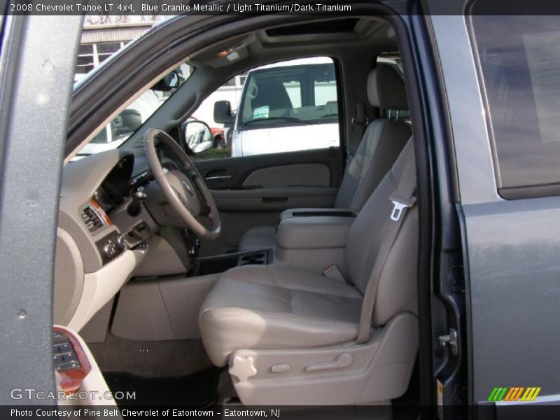 Blue Granite Metallic / Light Titanium/Dark Titanium 2008 Chevrolet Tahoe LT 4x4